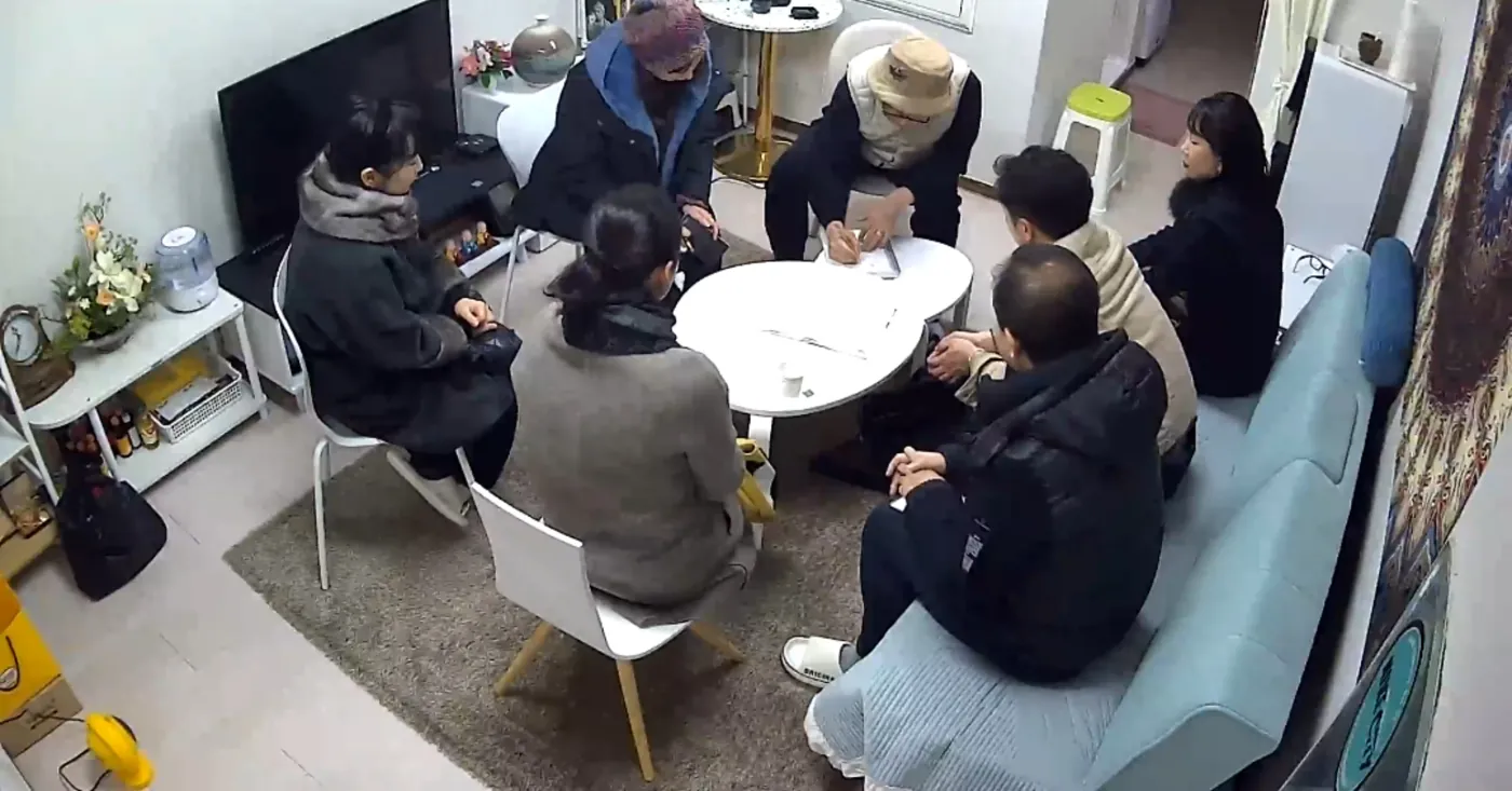 천궁명리에서 진행된 경암의 강연 모임